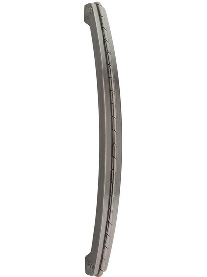 Rhodes Rope Detail Appliance Pull - 12 inch Center-to-Center in Brushed Black Nickel.